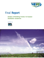 Database Of Permitting Practices For Seawater Concentrate Disposal