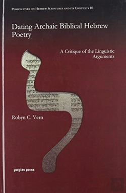 Bertrand.pt - Dating Archaic Biblical Hebrew Poetry