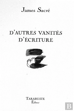 Bertrand.pt - D'Autres Vanites D'Ecriture - James Sacre