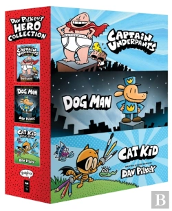 Bertrand.pt - Dav Pilkey'S Hero Collection (Captain Underpants #1, Dog Man #1, Cat Kid Comic Club #1)