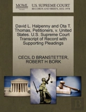 David L. Halpenny And Ota T. Thomas, Petitioners, V. United States. U.S. Supreme Court Transcript Of Record With Supporting Pleadings