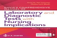 Davis'S Comprehensive Manual Of Laboratory And Diagnostic Tests With Nursing Implications