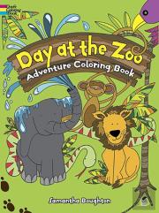 Day At The Zoo Adventure Coloring Book