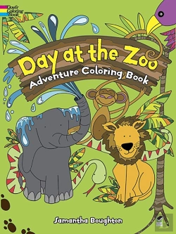 Bertrand.pt - Day At The Zoo Adventure Coloring Book