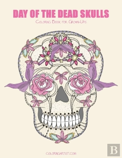 Bertrand.pt - Day Of The Dead Skulls Coloring Book For