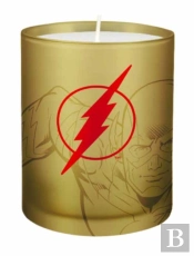 Dc Comics: The Flash Glass Votive Candle