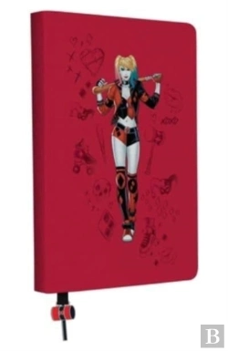 Bertrand.pt - Dc: Harley Quinn Journal With Ribbon Charm