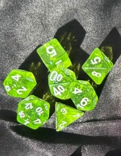 Dcc Rpg Dice: Greenstone Shards