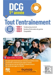 Dcg 1-8-9 ; Tout L'Entraînement (Édition 2021/2022)