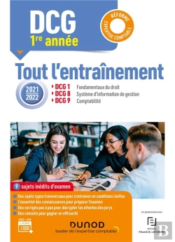 Bertrand.pt - Dcg 1-8-9 ; Tout L'Entraînement (Édition 2021/2022)