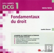Dcg 1 : Fondamentaux Du Droit ; Cours Et Applications Corrigées (Édition 2022/2023)