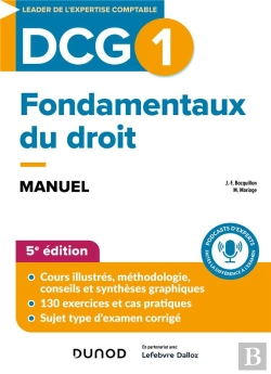 Bertrand.pt - Dcg 1 - Fondamentaux Du Droit - Manuel - 2024-2025