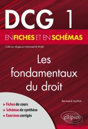 Dcg 1 : Les Fondamentaux Du Droit En Fiches Et En Schémas