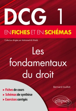 Bertrand.pt - Dcg 1 - Les Fondamentaux Du Droit En Fiches Et En Schémas