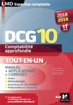 Bertrand.pt - Dcg 10 - Comptabilite Approfondie - 2018-2019 - Tout En Un - 11e Edition