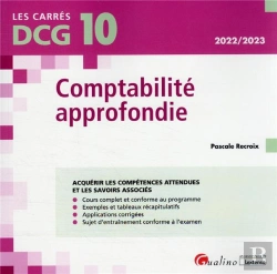 Bertrand.pt - Dcg 10 - Comptabilite Approfondie - Cours Et Applications Corrigees