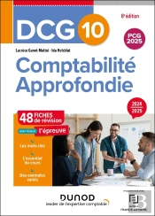 Dcg 10 - Comptabilite Approfondie - Fiches 2024-2025