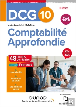 Bertrand.pt - Dcg 10 - Comptabilite Approfondie - Fiches 2024-2025