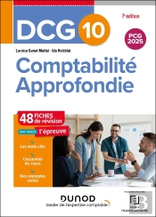 Dcg 10 : Comptabilité Approfondie ; Fiches De Révision (Édition 2025/2026)