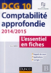 Dcg 10 ; Comptabilité Approfondie ; L'Essentiel En Fiches ; 4e Édition
