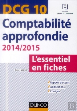 Bertrand.pt - Dcg 10 ; Comptabilité Approfondie ; L'Essentiel En Fiches ; 4e Édition