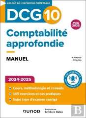 Dcg 10 - Comptabilité Approfondie - Manuel 2024-2025