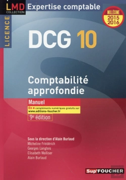 Bertrand.pt - Dcg 10 - Comptabilite Approfondie - Manuel - 9e Edition - Millesime 2015-2016