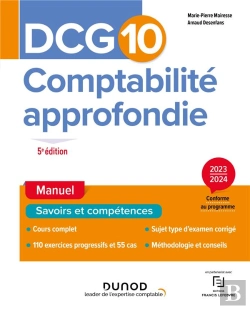 Bertrand.pt - Dcg 10 : Comptabilité Approfondie ; Manuel (Édition 2023/2024)