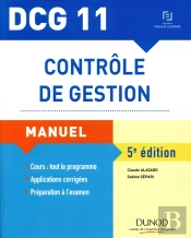 Dcg 11 - Controle De Gestion - 5e Ed. - Manuel