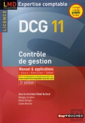 Dcg 11 ; Contrôle De Gestion (5e Édition)
