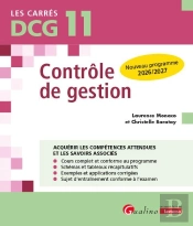 Dcg 11 - Contrôle De Gestion : À Jour Du Nouveau Référentiel D'Août 2025 Entrant En Vigueur À La Rentrée De 2026 (13e Édition)