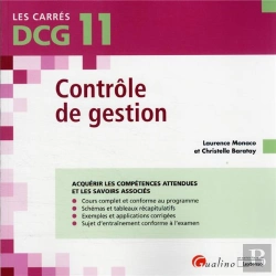 Bertrand.pt - Dcg 11 - Controle De Gestion - Cours Et Applications Corrigees