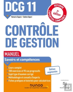 Bertrand.pt - Dcg 11 Controle De Gestion - Manuel - 2e Ed. - Reforme Expertise Comptable