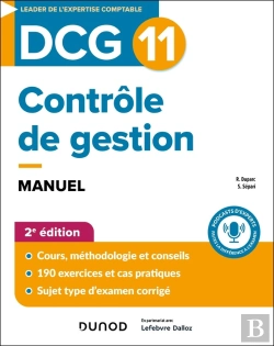 Bertrand.pt - Dcg 11 : Contrôle De Gestion ; Manuel (2e Édition)