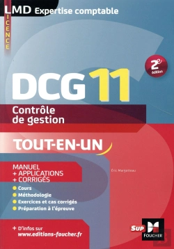 Bertrand.pt - Dcg 11 - Controle De Gestion - Manuel Et Applications - 2e Edition