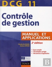 Dcg 11 ; Contrôle De Gestion, Manuel Et Applications (2e Édition)