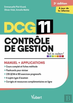 Bertrand.pt - Dcg 11- Contrôle De Gestion : Manuel Et Applications - Réforme 2026-2027 : Maîtriser Les Compétences Et Réussir L'Examen (3e Édition)