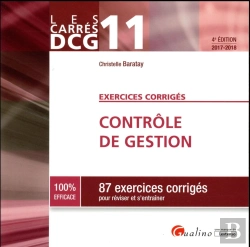 Bertrand.pt - Dcg 11 - Exercices Corriges - Controle De Gestion 4eme Edition