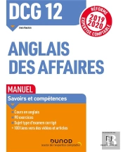 Dcg 12 - Anglais Des Affaires - Manuel - Reforme Expertise Comptable 2019-2020