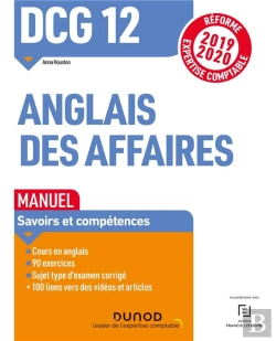 Bertrand.pt - Dcg 12 - Anglais Des Affaires - Manuel - Reforme Expertise Comptable 2019-2020