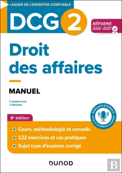 Bertrand.pt - Dcg 2 : Droit Des Affaires ; Manuel (Édition 2026/2027)