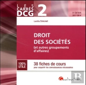 Dcg 2 - Droit Des Societes 6eme Edition
