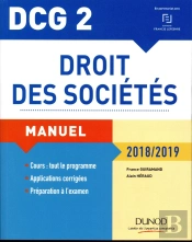 Dcg 2 - Droit Des Sociétés (Édition 2018/2019)