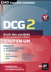 Dcg 2 - Droit Des Societes Et Autres Groupements D'Affaires - Manuel Et Applications - 10e Edition