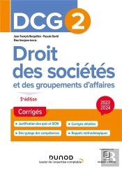 Dcg 2 Droit Des Societes Et Des Groupements D Affaires - Dcg 2 Droit Des Societes Et Des Groupements