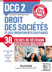 Dcg 2 Droit Des Sociétés Et Des Groupements D'Affaires ; Dcg 2 Droit Des Sociétés Et Des Groupements