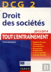 Dcg 2 ; Droit Des Sociétés ; Tout L'Entraînement (6e Édition)