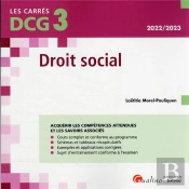 Dcg 3 - Droit Social - Cours Et Applications Corrigees
