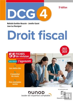 Bertrand.pt - Dcg 4 - Droit Fiscal - Fiches 2023-2024