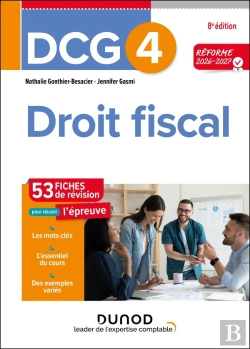Bertrand.pt - Dcg 4 : Droit Fiscal ; Fiches De Révision (Édition 2026/2027)
